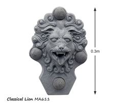 Picture of Classical Lion Wall Fountain